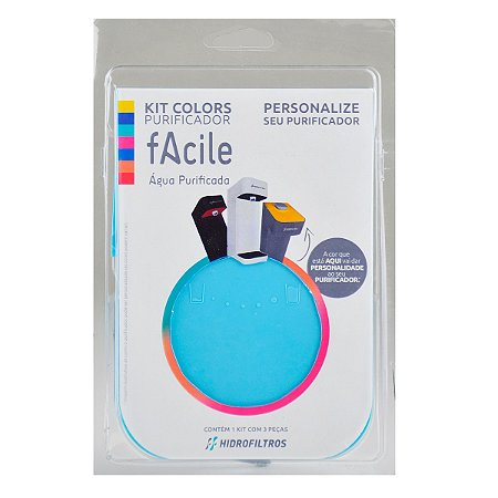 Kit Colors para Purificador de Água fAcile - Azul