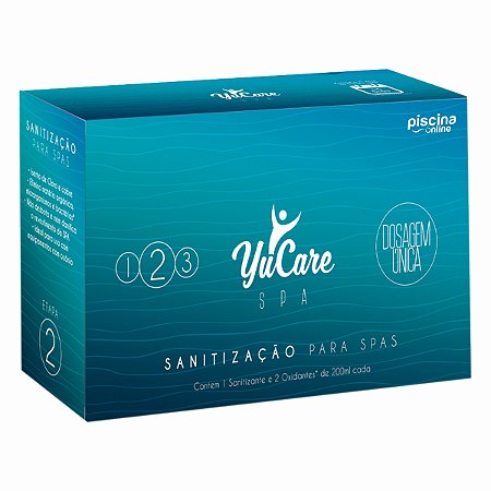 YuCare Spa Kit Luxo de Tratamento Saudável para Spa e Ofurô - Trata até 1.000 litros