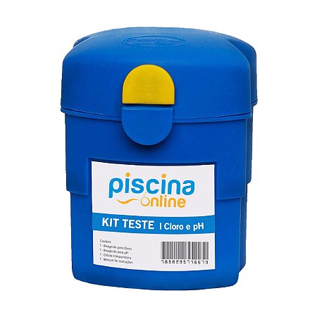 Kit Teste de pH e Cloro - OFERTA ESPECIAL