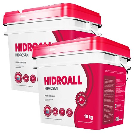 Combo 2 Cloro Granulado Hidrosan 10 kg
