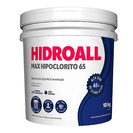 Cloro Granulado Max Hipoclorito de Cálcio 65 10 kg
