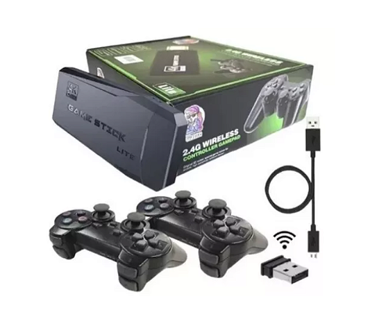 Video Game Retrô GameStick® + 2 Controles