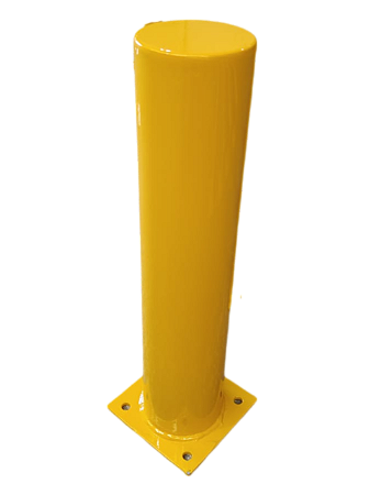 PROTETOR METÁLICO DE IMPACTO - 100x50 CM AMARELO