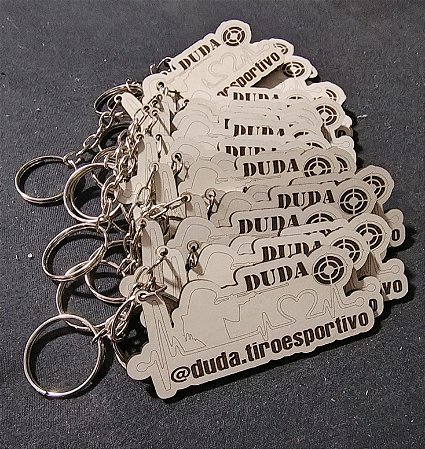 Chaveiro MDF - 50 unidades