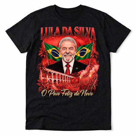 Camiseta Personalizada - Lula Presidente