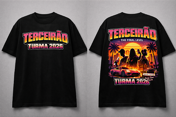 Arte Digital - Estampa Terceirão 2026 - GTA VI