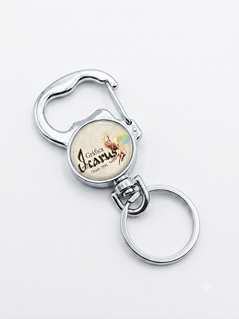 Chaveiro Mosquetão Abridor MS65 Personalizado