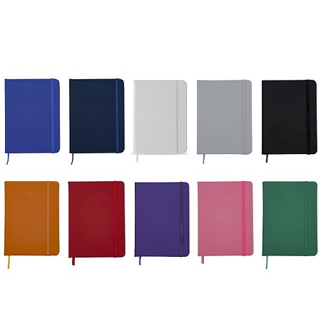 Caderneta Emborrachada Personalizada 12514 18x13cm 100 Peças