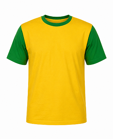Camiseta Copa do Mundo Brasil Personalizada