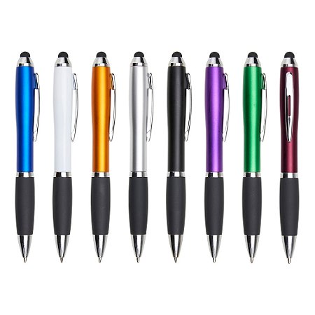 Caneta Plástica Touch Personalizada