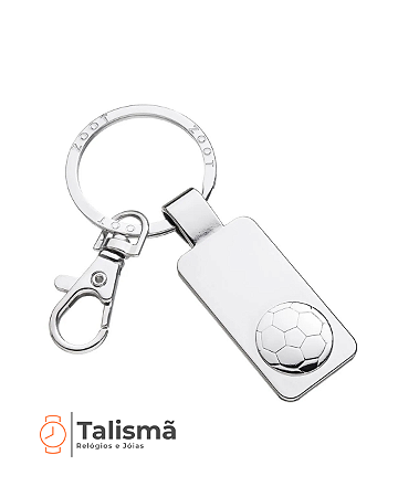 Chaveiro Personalizado Metal Tag Com Bola