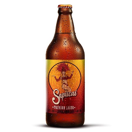 Cerveja Sapucai Premium Lager - Garrafa 600mL UNIDADE