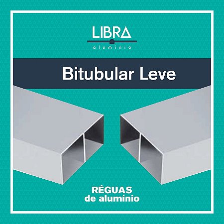 Régua Bitubular Leve 2,5m