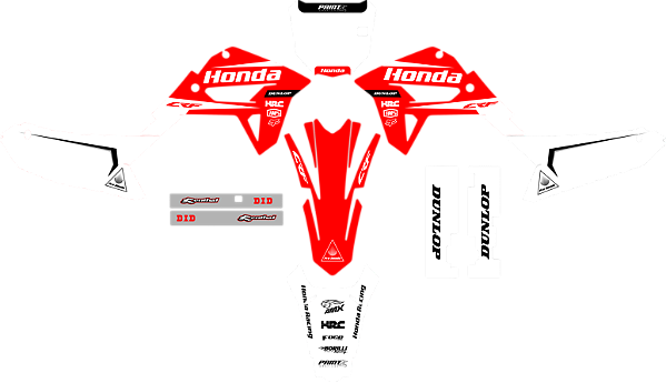 KIT ADESIVOS GRAFICOS CRF230F AMX F21 BRENO
