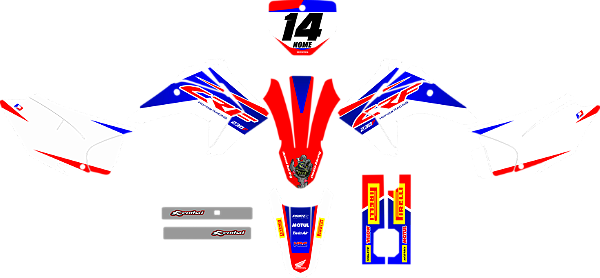 KIT ADESIVOS GRAFICOS CRF230 2015 BUSSON