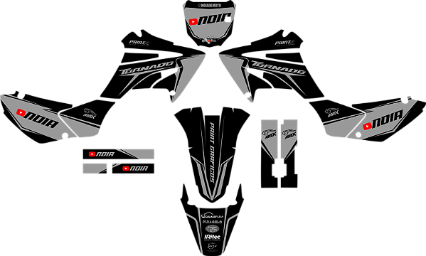 KIT ADESIVOS GRAFICOS HONDA TORNADO 250 NOIA 2024