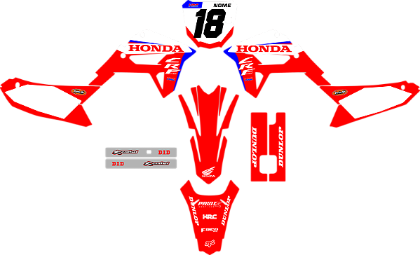 KIT ADESIVOS GRAFICOS CRF230F AMX F21 JETT L