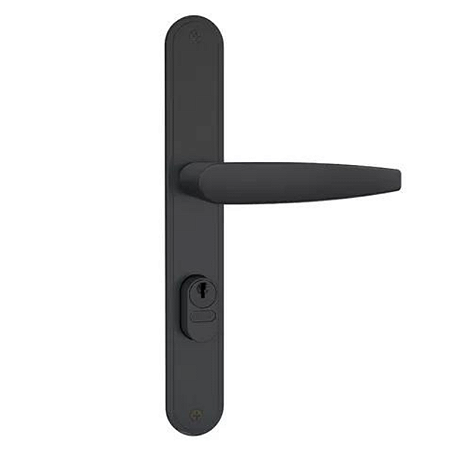 FECHADURA STAM 601/33 EXTERNA, ESPELHO PRETO FOSCO
