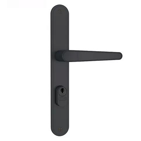 FECHADURA STAM 501/33 EXTERNA, ESPELHO PRETO FOSCO
