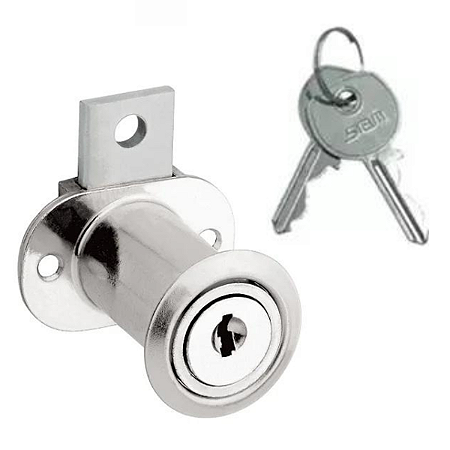 FECHADURA STAM 306 (MOVEIS) GAVETA NIQUELADO