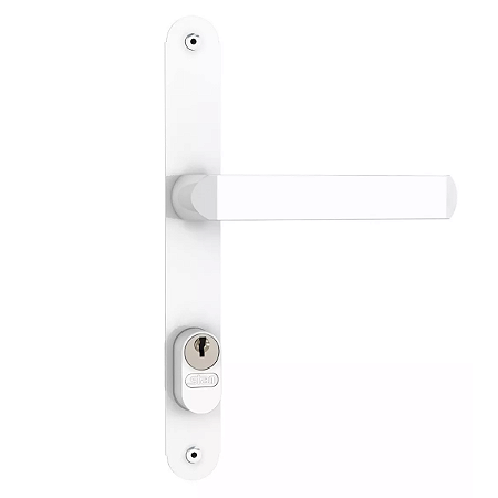 FECHADURA STAM 401/33 EXTERNA, ESPELHO BRANCO