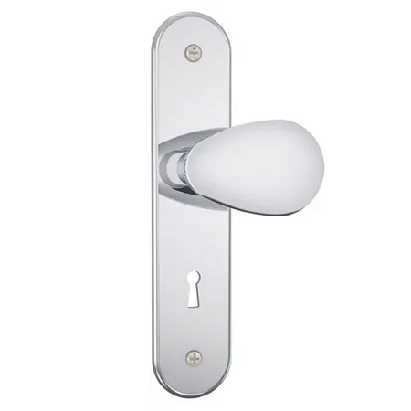 FECHADURA STAM 814/10 INTERNA, ESPELHO CROMADO