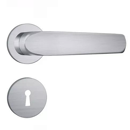 FECHADURA STAM 813/09 INTERNA, ROSETA REDONDA ESCOVADO