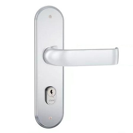 FECHADURA STAM 1601/39 EXTERNA 55, ESPELHO CROMADO