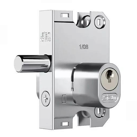 FECHADURA STAM 2001 PORTA  DE VIDRO (ABRIR) CILINDRO OVAL