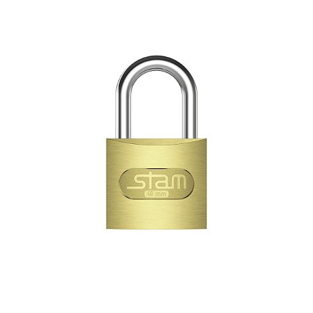 CADEADO STAM 40MM - LATÃO