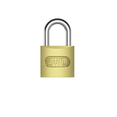 CADEADO STAM 35MM - LATÃO