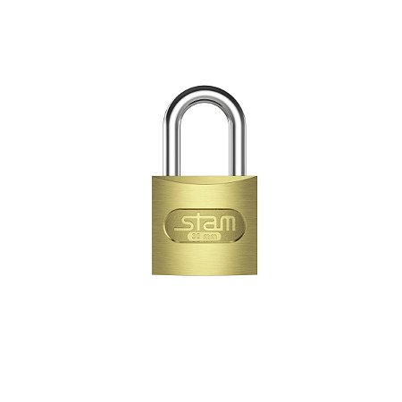 CADEADO STAM 30MM - LATÃO