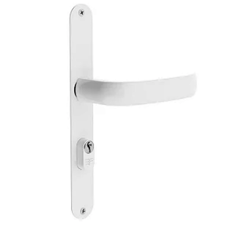 FECHADURA 3F 529/11650 EXTERNA, ESPELHO BRANCO