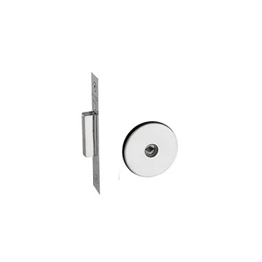 FECHADURA PADO 1000 TETRA (SIMPLES) ROSETA REDONDA CROMADA