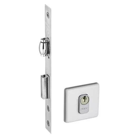 FECHADURA PADO 464 - 55 PIVOTANTE ROLETE ROSETA QUADRADA BRANCA