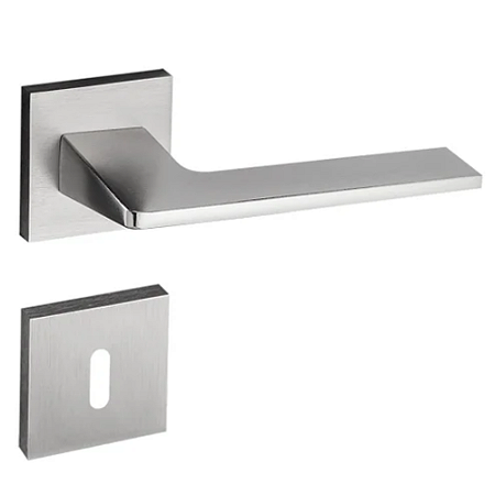 Fechadura pado sara 502 - 55 interna roseta quadrada escovado
