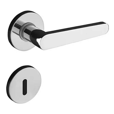 FECHADURA PADO CONCEPT 402-40 INTERNA ROSETA REDONDA CROMADA