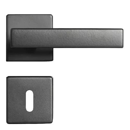FECHADURA PADO CONCEPT 408-40, INTERNA ROSETA QUADRADA PRETA