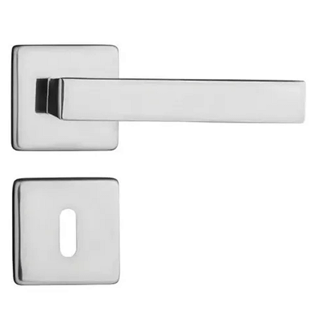 FECHADURA PADO CONCEPT 409-40 INTERNA ROSETA QUADRADA CROMADO