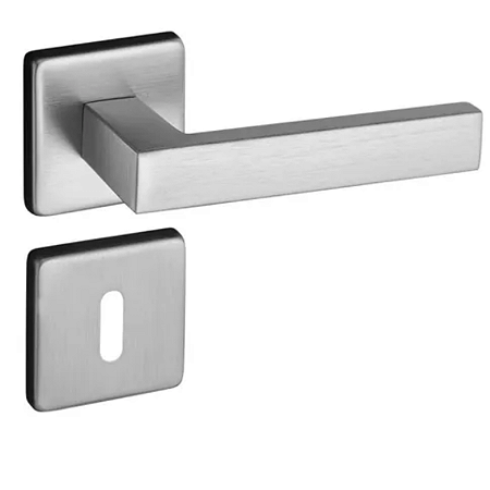 FECHADURA PADO CONCEPT 409-40 INTERNA ROSETA QUADRADA CROMO ACETINADO