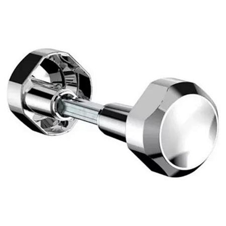 MAÇANETA SOPRANO BOLA DE CANTO, CROMADA