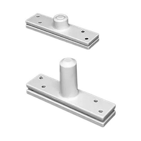 DOBRADIÇA PIVOTANTE 150KG HAGA 8101 BRANCA