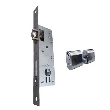 FECHADURA AROUCA 6022, ROLETE (CROMADO) TR-Z