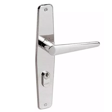 FECHADURA AROUCA 2010/40 PP, ESPELHO CROMADO