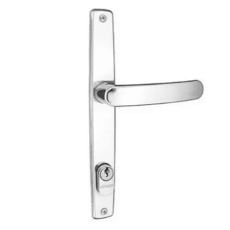 FECHADURA ALIANÇA 2400, ESTREITA CROMADA