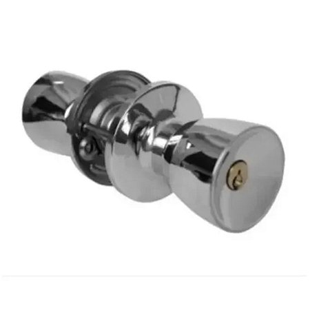 FECHADURA GOLD TUBULAR 90MM CROMADA