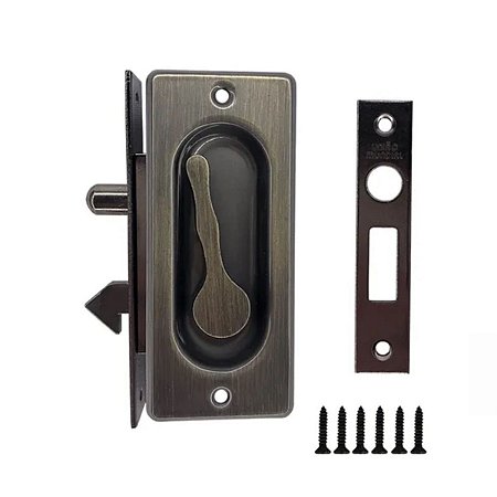 FECHO CONCHA EMBUTIR UNIÃO MUNDIAL ANTIQUE