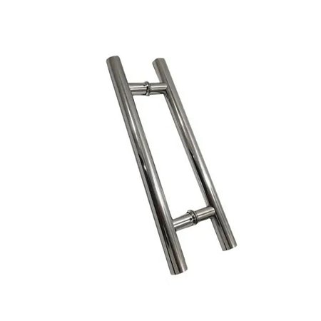 PUXADOR ALUMÍNIO TUBULAR RETO 40 CM, UNIÃO MUNDIAL (ESCOVADO)
