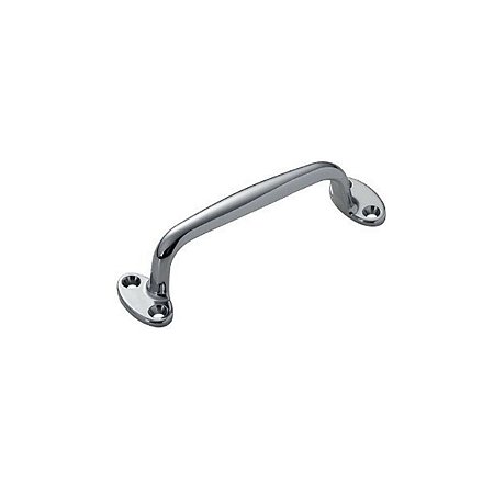 PUXADOR BASE FIXA ISERO, 108 MM (CROMADO)