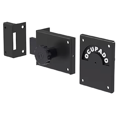 FECHO LIVRE/OCUPADO SOPRANO, PRETO